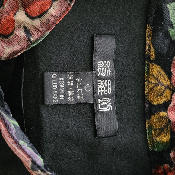 Oriental mandarin collar Coat jacket - Picture 2 of 2